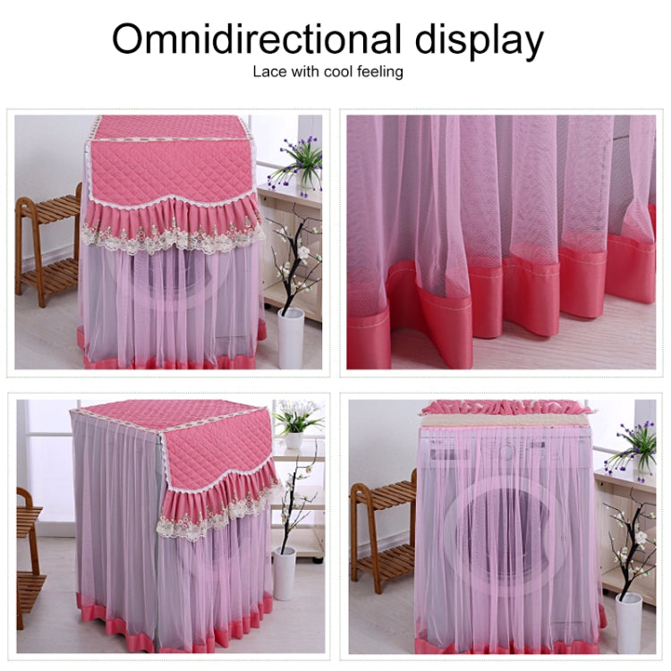Cloth Lace Automatic Washing Machine Dust Sunscreen Cover For Fully Automatic