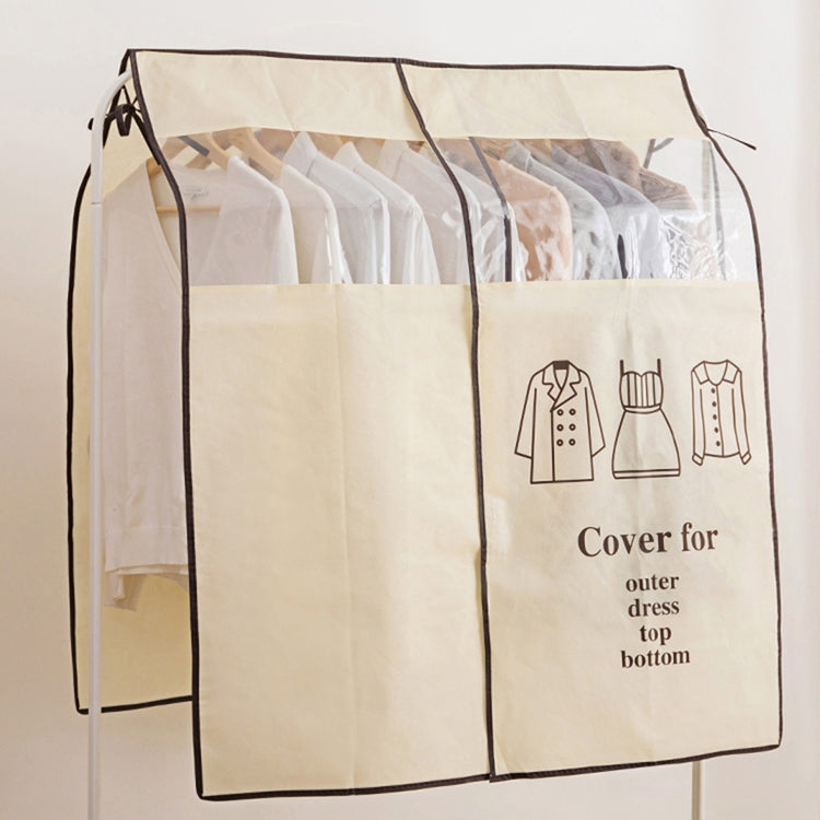 Breathable Transparent Dustproof Non-woven Coat Three-dimensional Coat Bag