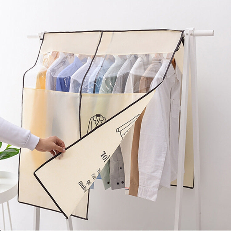 Breathable Transparent Dustproof Non-woven Coat Three-dimensional Coat Bag