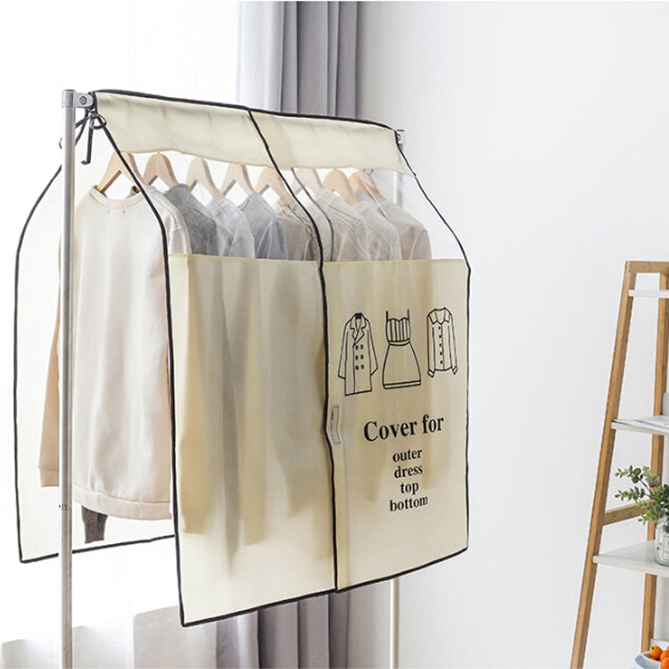 Breathable Transparent Dustproof Non-woven Coat Three-dimensional Coat Bag
