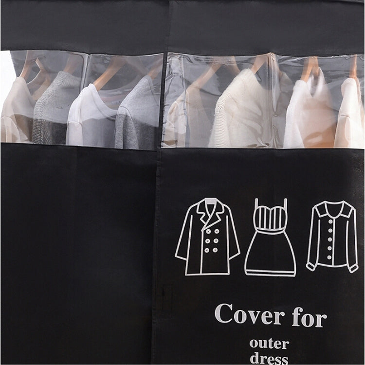 Breathable Transparent Dustproof Non-woven Coat Three-dimensional Coat Bag