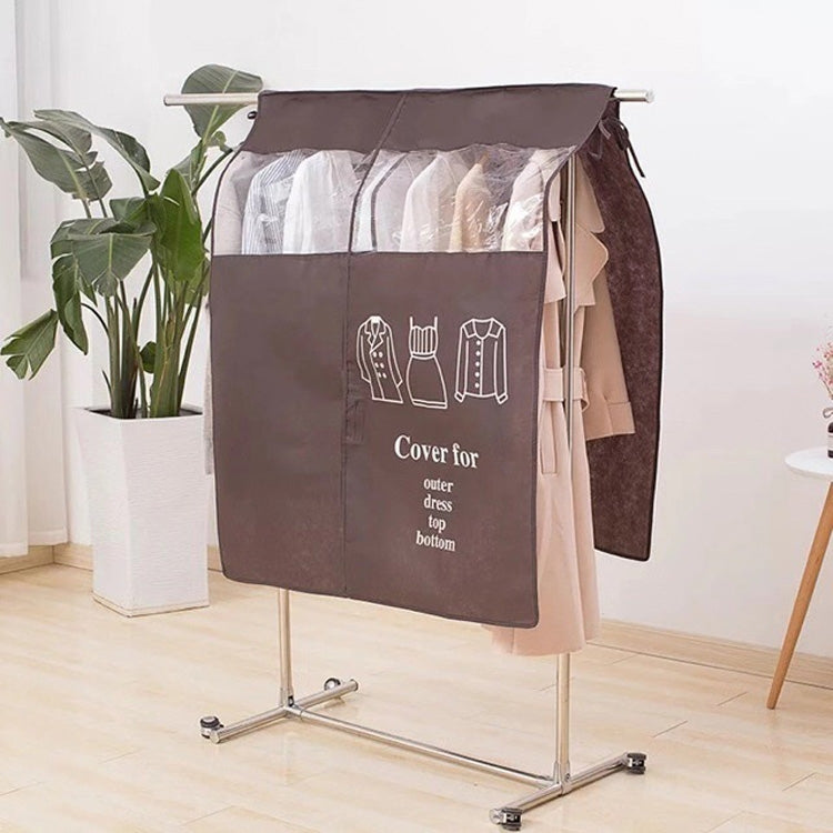 Breathable Transparent Dustproof Non-woven Coat Three-dimensional Coat Bag