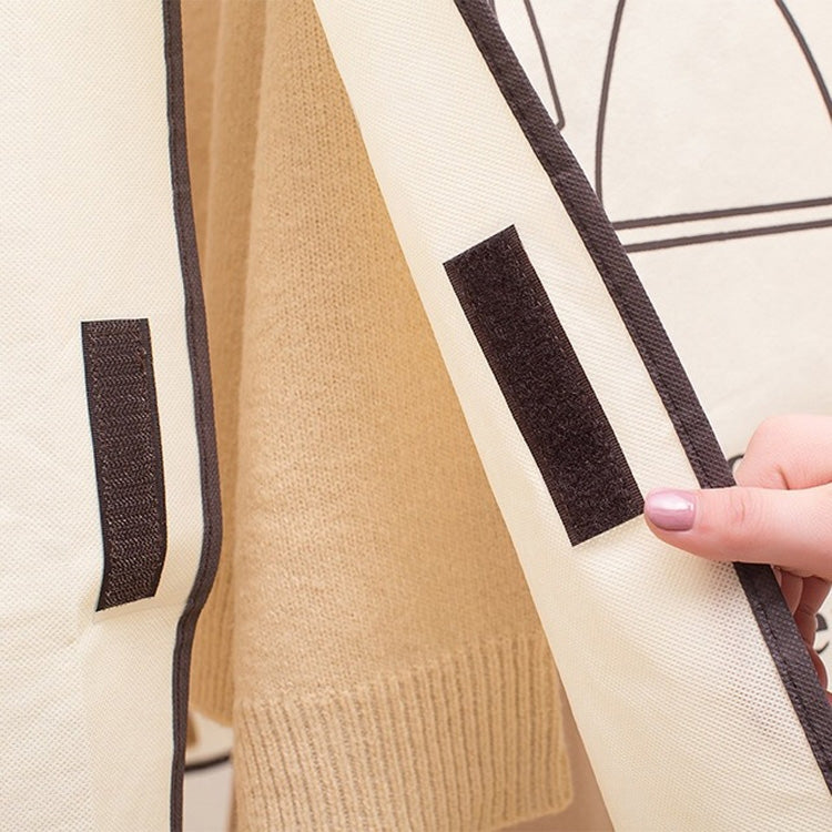 Breathable Transparent Dustproof Non-woven Coat Three-dimensional Coat Bag