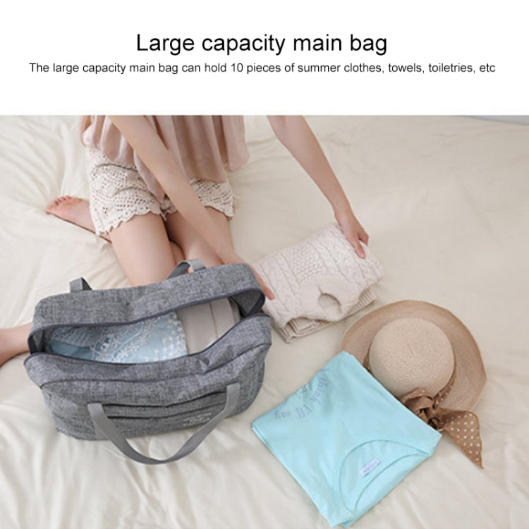 Portable Folding Travel Storage Bag Organizer Large Capacity Luggage Packing Tote Bag