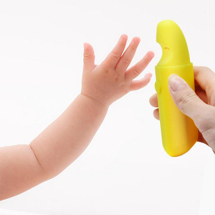 Portable Cute Banana Shape Electric USB Charging Mute Baby Nail Trimmer Polisher