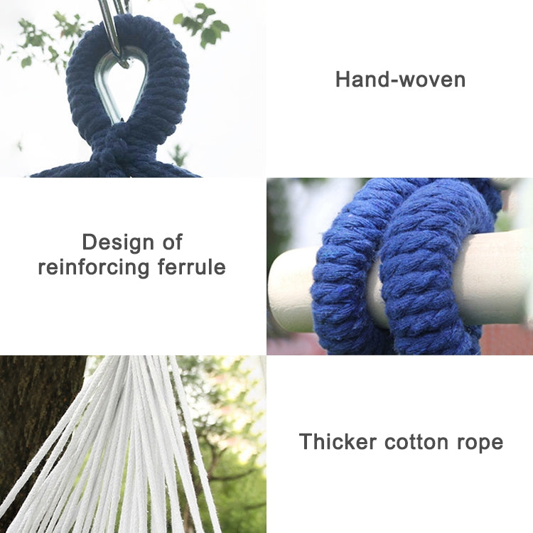 Canvas Hammock Adult Indoor Swing Cradle Outdoor Handing Chair Children Hammock Random Color Delivery