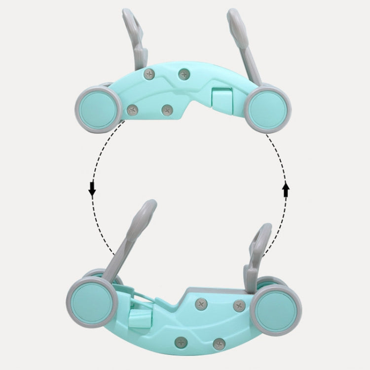 Children Rocking Horse Yo Car Combination Plastic Rocking Cradles Baby Home Scooter Walker