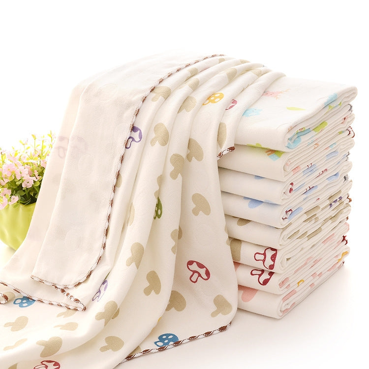 Cotton Two-Layer Gauze Newborn Blanket