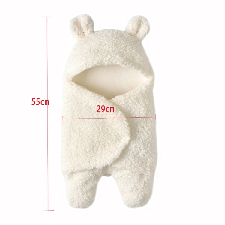 Baby Sleeping Bag Newborn Leg Warmer Plus Velvet Quilt, Size: 40cm x 62cm