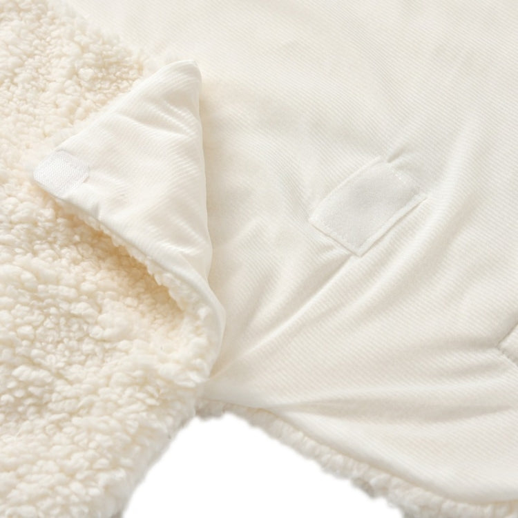 Baby Sleeping Bag Newborn Leg Warmer Plus Velvet Quilt, Size: 40cm x 62cm