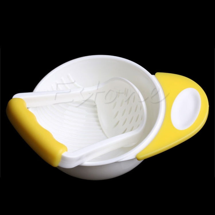 Baby Grinding Bowl Handmade Grinding Food