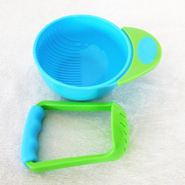 Baby Grinding Bowl Handmade Grinding Food