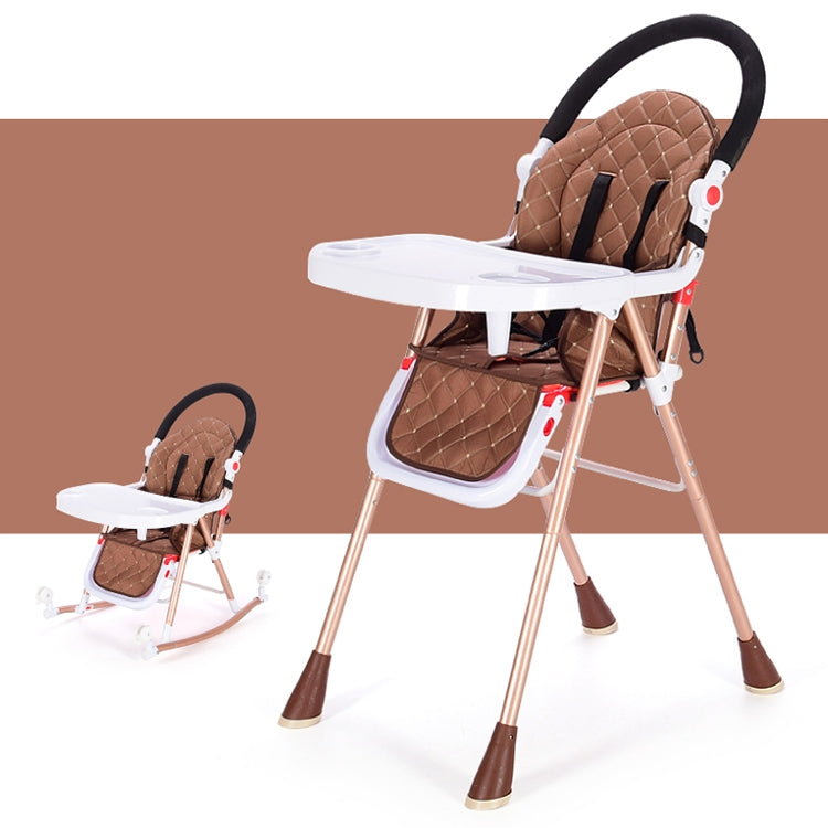 3 In 1 Portable Folding Multi-functional Baby Highchair Dining Seat Table Adjustable Baby Rocking Chair