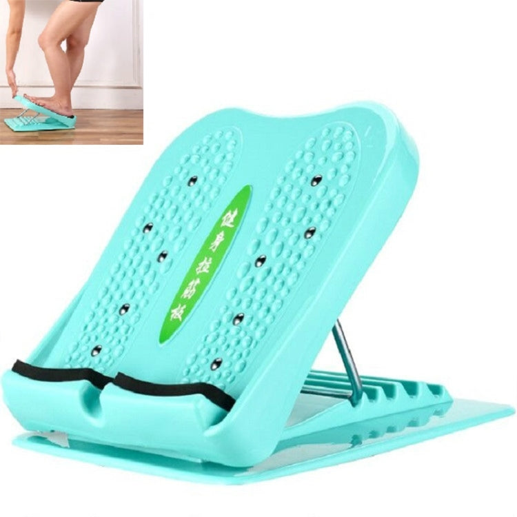 Household Oblique Pedal Standing Type Stretch Bar Fitness Pedal(Green)