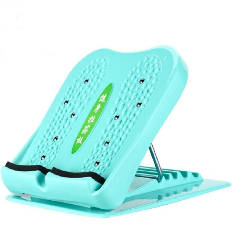 Household Oblique Pedal Standing Type Stretch Bar Fitness Pedal(Green)
