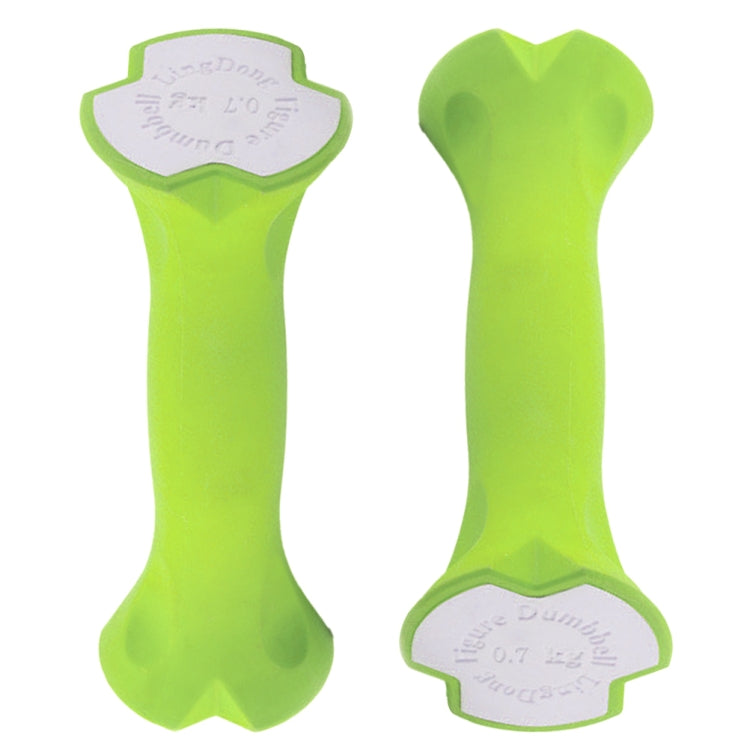 Yoga / Fitness Sports Ergonomic PVC Dumbbells for Female, One Pair