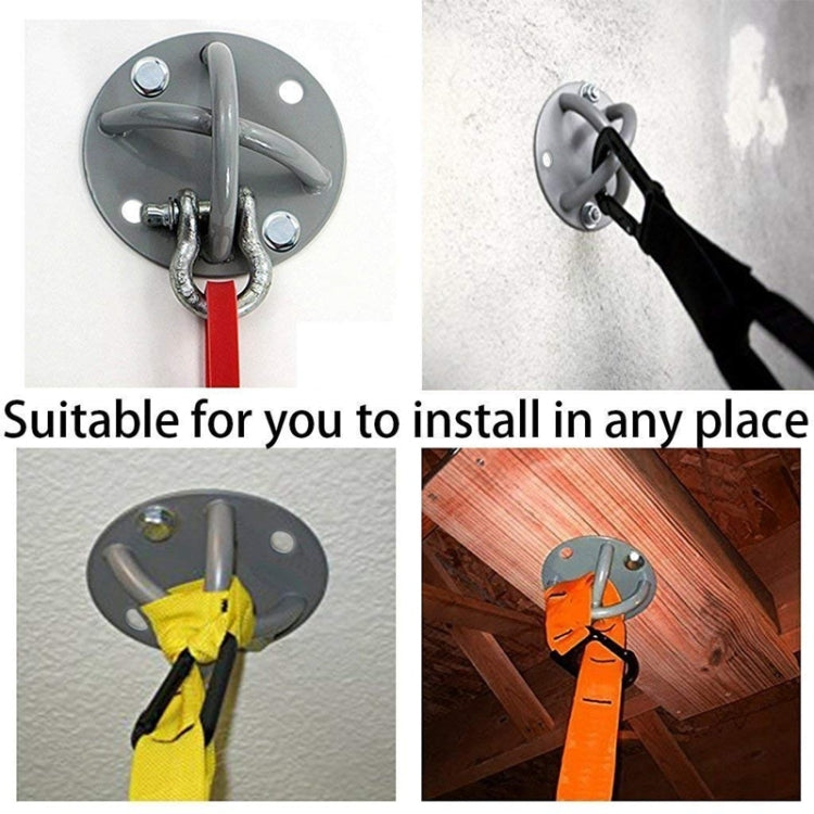 2 Hole Yoga Fixed Hanging Bracket Hook Boxing Sandbag Hammock Ceiling Mount