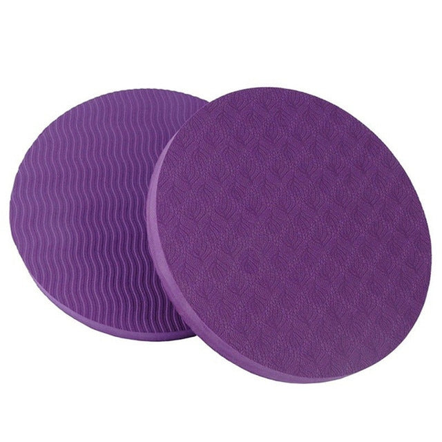 E90 Round Yoga Support Cushion Balance Protection Cushion, Diameter: 17.5cm
