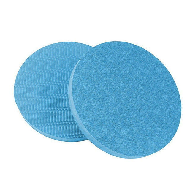 E90 Round Yoga Support Cushion Balance Protection Cushion, Diameter: 17.5cm