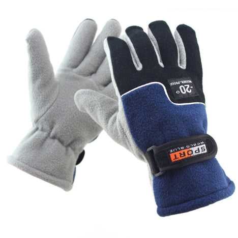 Anti-skid And Anti-wind Outdoor Cycling Fleece Hiking Climbing Running Ski Full Finger Gloves
