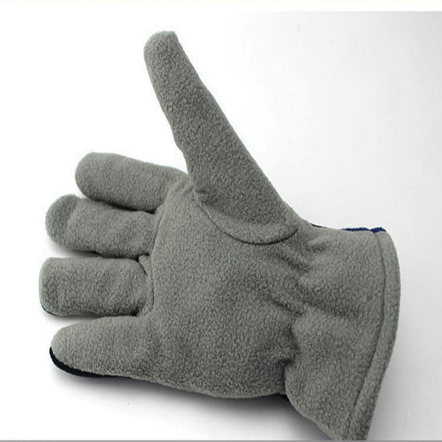 Anti-skid And Anti-wind Outdoor Cycling Fleece Hiking Climbing Running Ski Full Finger Gloves