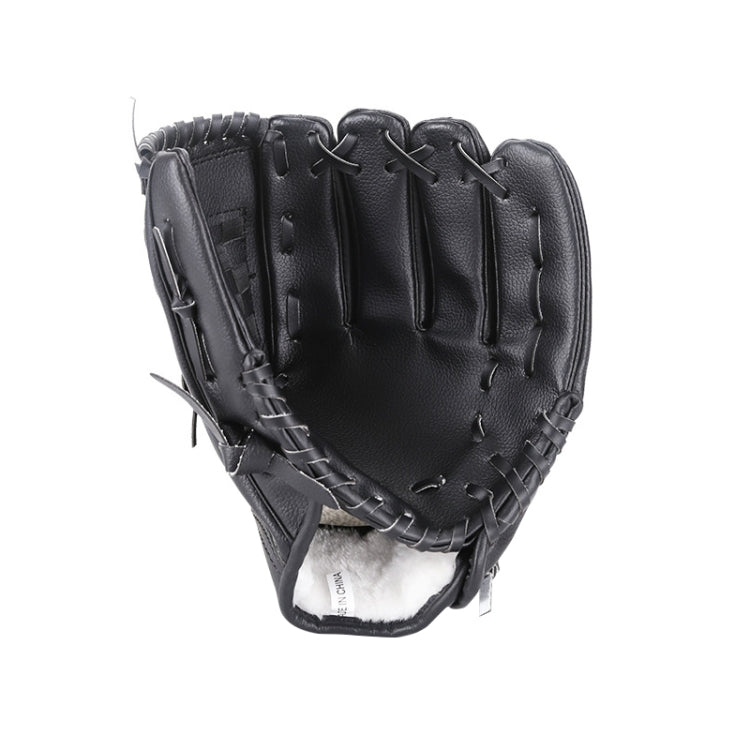 PVC Outdoor Motion Baseball Leather Baseball Pitcher Softball Gloves, Size:10.5 inch