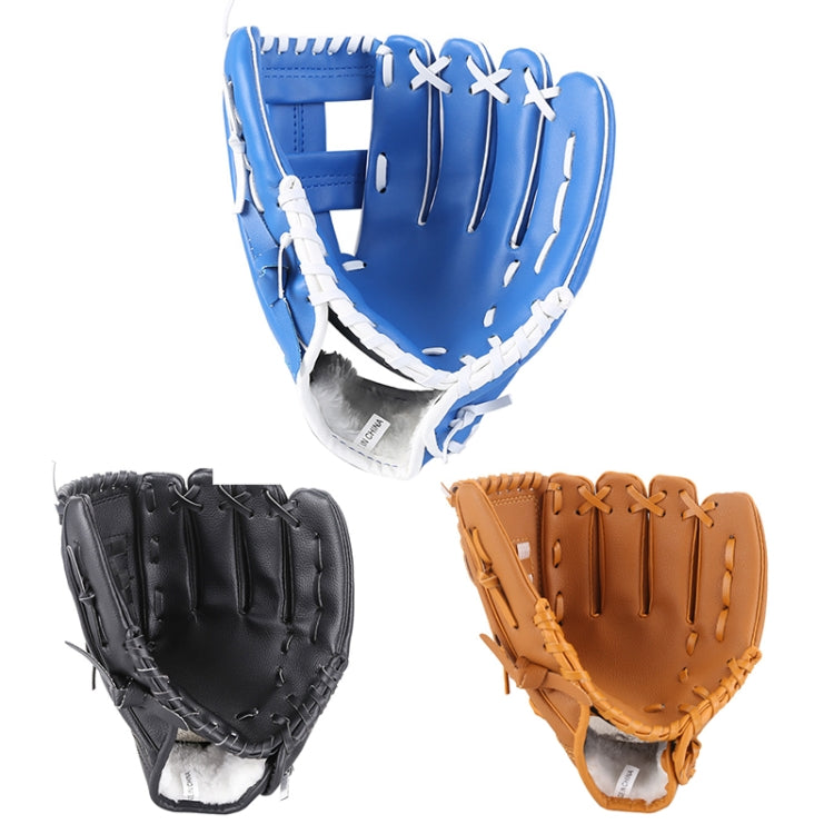 PVC Outdoor Motion Baseball Leather Baseball Pitcher Softball Gloves, Size:10.5 inch