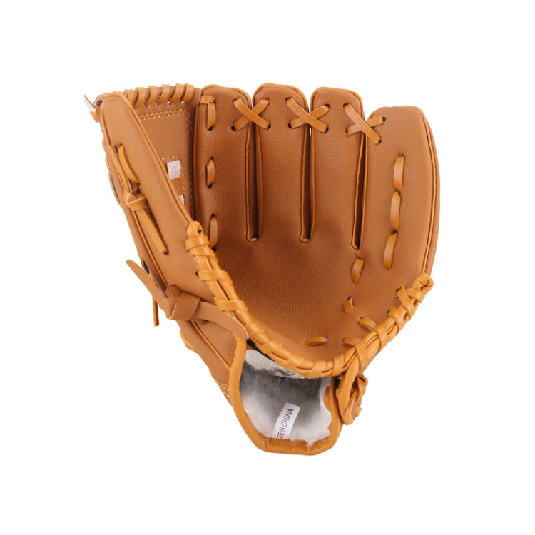PVC Outdoor Motion Baseball Leather Baseball Pitcher Softball Gloves, Size:10.5 inch