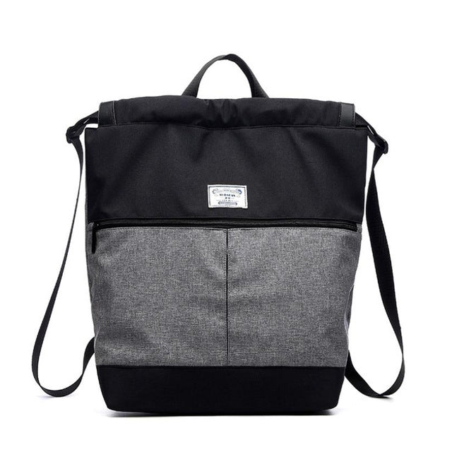 Solid Patchwork Waterproof Swimming Bag Dry Wet Separation Canvas Fitness Sports Yoga Bag Backpacks