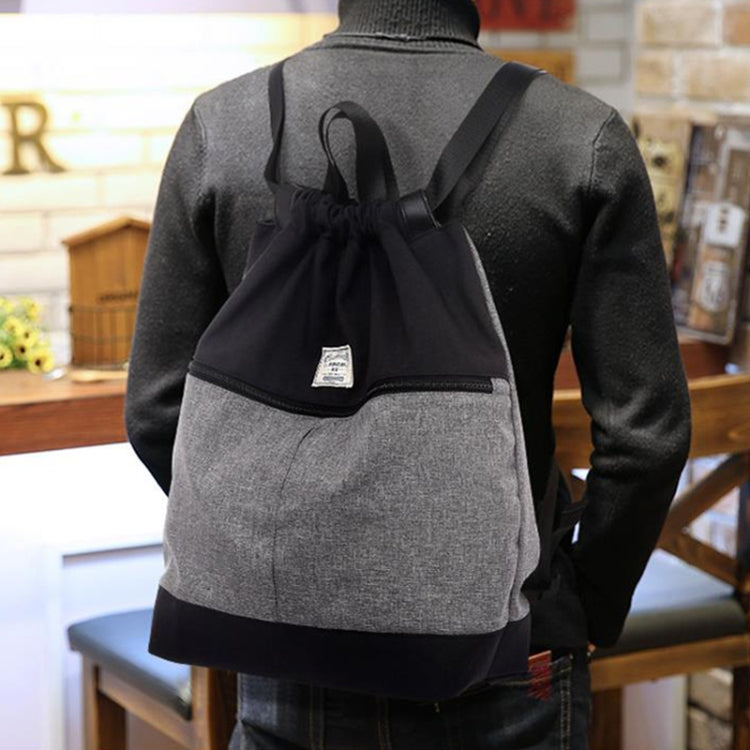 Solid Patchwork Waterproof Swimming Bag Dry Wet Separation Canvas Fitness Sports Yoga Bag Backpacks