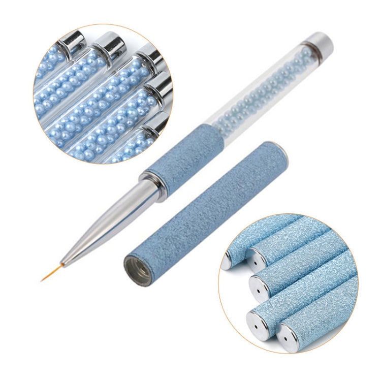 Frosted Pen Holder Pearl Nail Pull Pen Nail Paint Pen, Specification:9mm