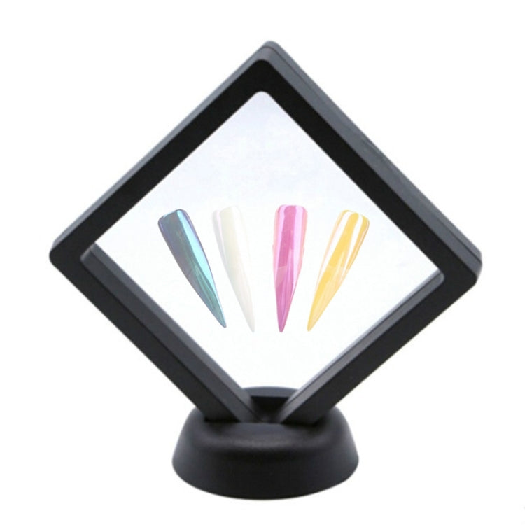Square Nail Gel Display Stand  Color Card Jewelry Display False Nail Practice Stand Nail Gel Photo Shelf