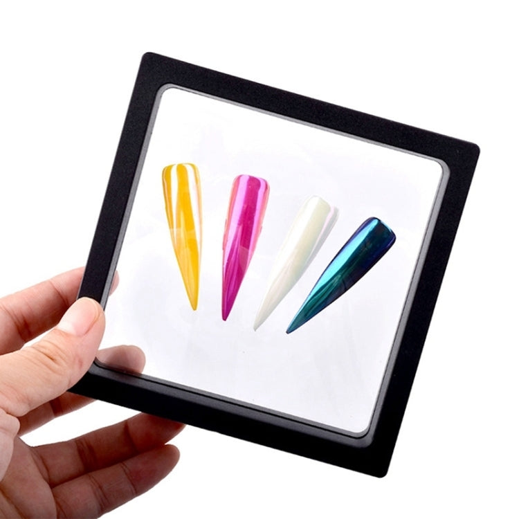 Square Nail Gel Display Stand  Color Card Jewelry Display False Nail Practice Stand Nail Gel Photo Shelf