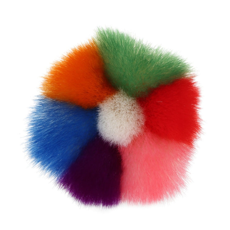 Rainbow Rhinestone Nail Brush Dust Cleaning Brush Nail Tools