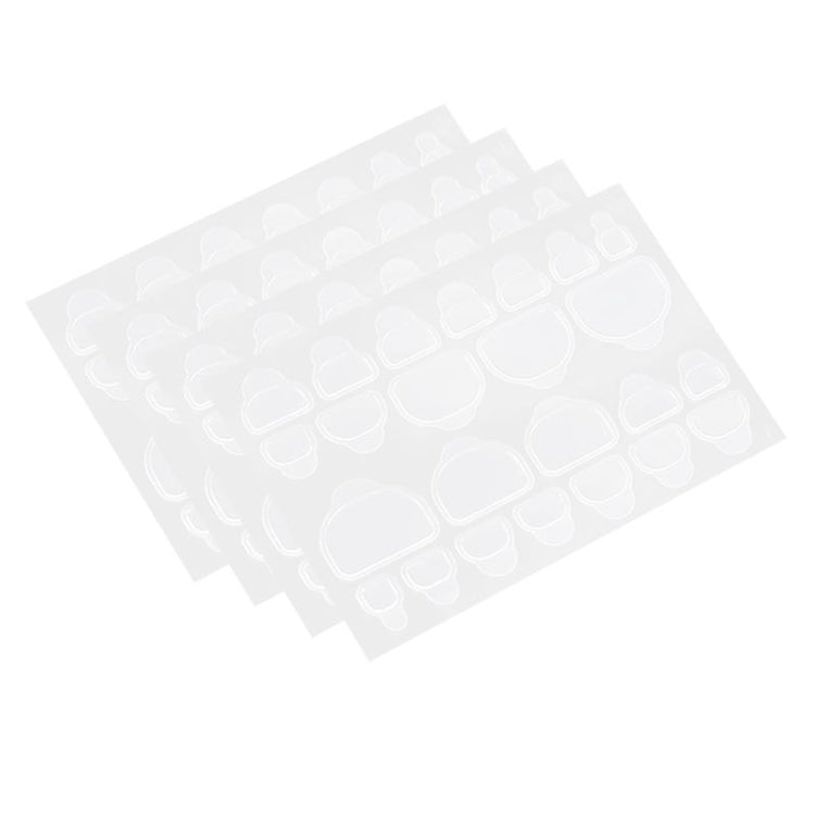 10 PCS Environmental Protection Waterproof Transparent Invisible Nail Clip Double-sided Adhesive Toenails
