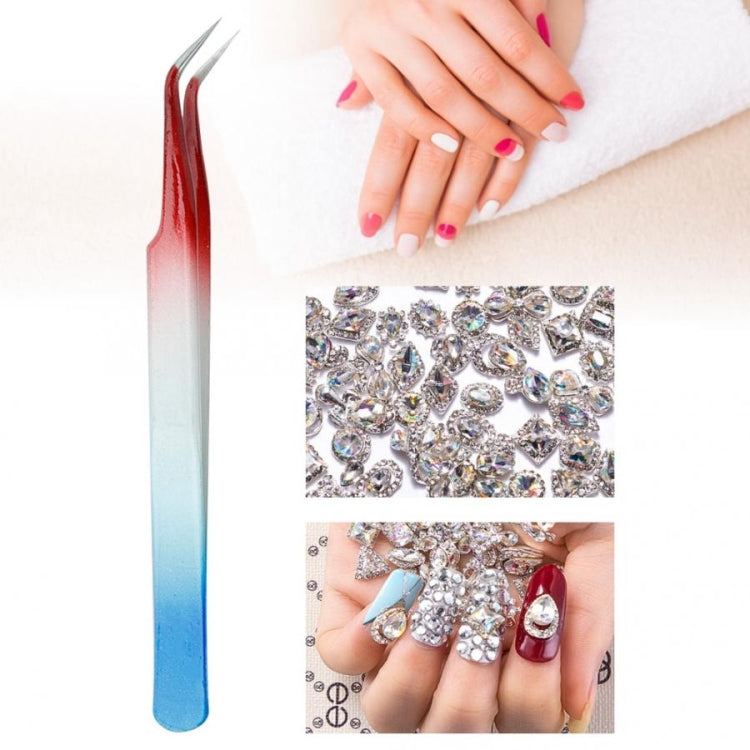 Nail Tweezers Stainless Steel Tweezers Fake Nail Drill Drill Photo