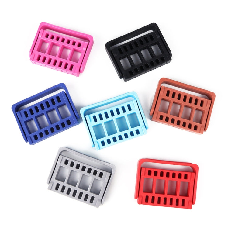 Nail Grinder Portable Storage Box 16 Card Position 2.35mm Insertion Grinding Tool Box