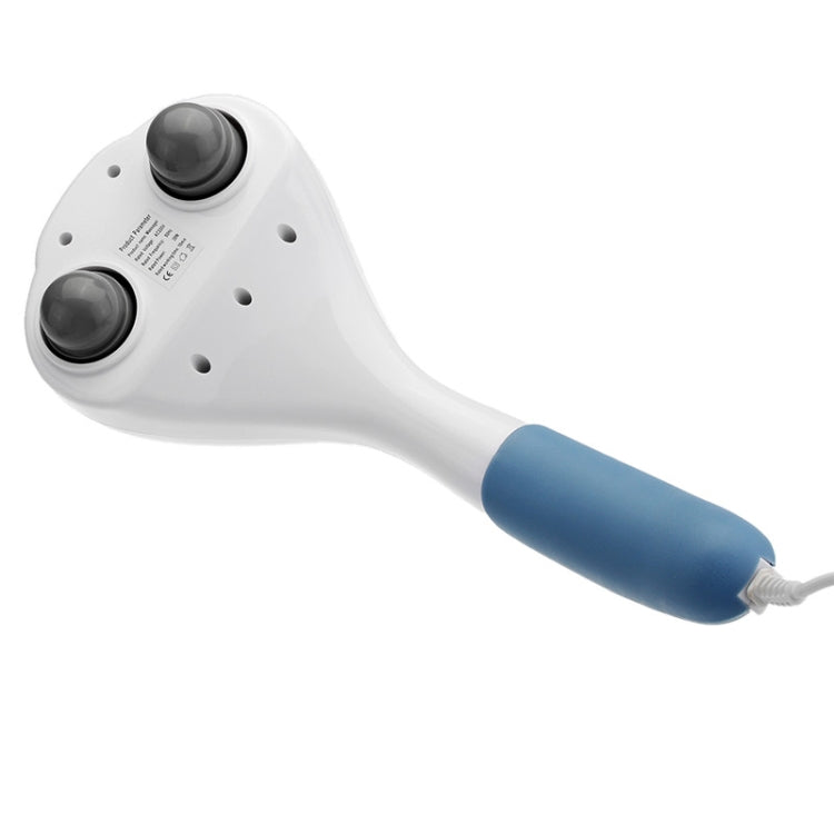 Electric Handheld Massager  Double Head Neck Vertebra Relax Stick Roller