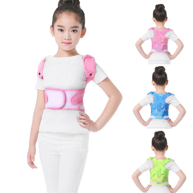 JBN-002 Children Posture Corrector Back Shoulder Lumbar Waist Supporting Correction Straighten Upper, Size:L