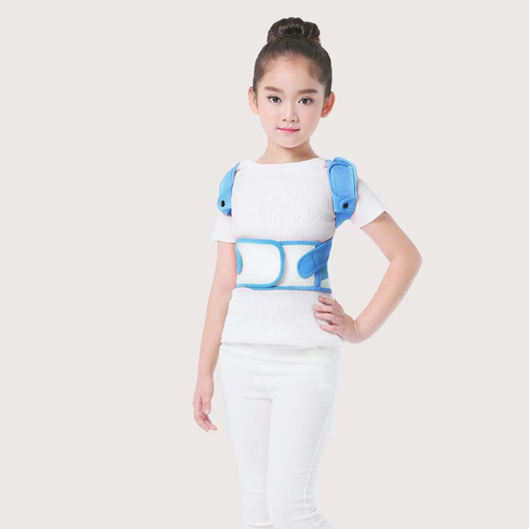 JBN-002 Children Posture Corrector Back Shoulder Lumbar Waist Supporting Correction Straighten Upper, Size:L