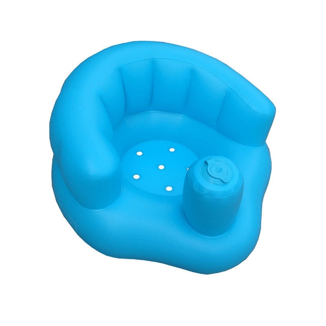 Children Bath Seat Chair baby swimming Pool Dining Pushchair Portable Play Game Inflatable  Sofas