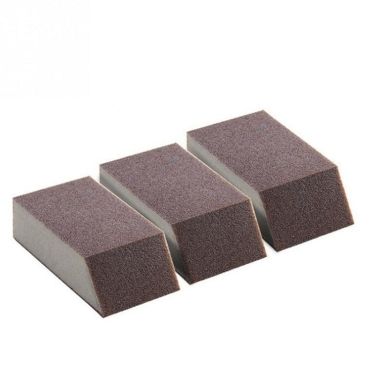 3 PCS Sponge Brush Aluminum Oxide Emery Sponge Clean Brush  Kitchen Cleaning Brush