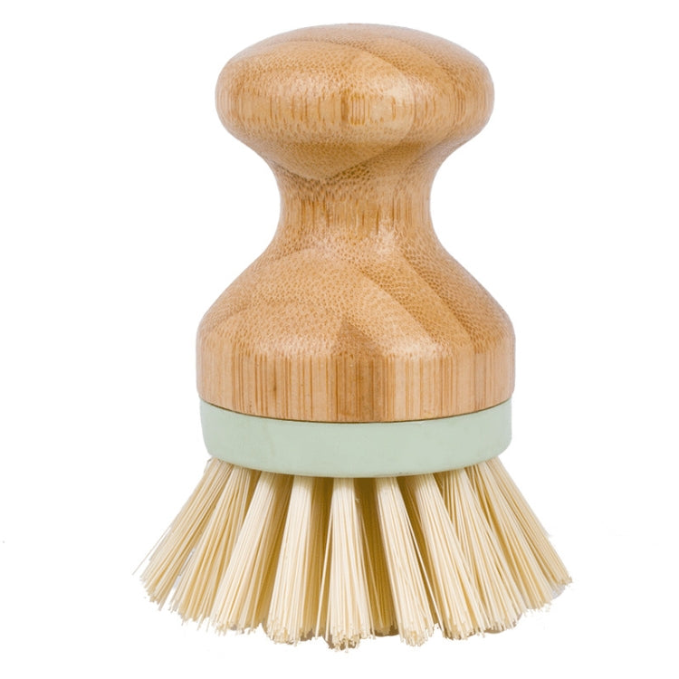 Multifunctional Tool Kitchen Cleaning Brush Wooden Handle Dish Scrubber Pot Pan Dishwasher, Material:Solid wood