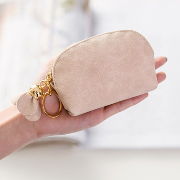 Creative Mini Cute Coin Purse with Flower Tassel Pendant