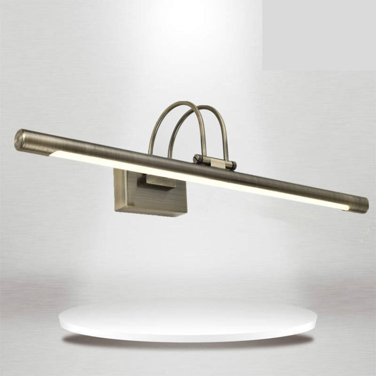 LED Mirror Headlight Waterproof  Rotatable Iron art Acrylic  Bathroom Washroom Indoor Wall Light, AC 110-240V, Emitting Color:White Light, Length:41cm 6W