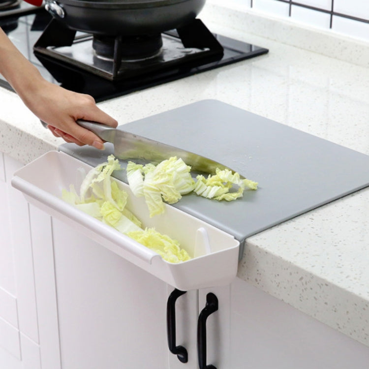 2 in 1 Removable Cutting Board with Storage Box, Random Color Delivery