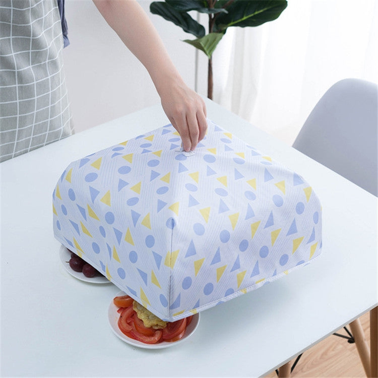 Foldable Food Cover Dish Dust Cover Kitchen Food Aluminum Film Heat Preservation Cover Large Rain