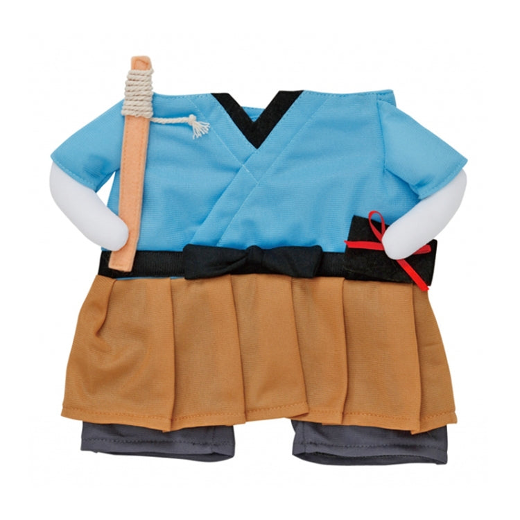 Funny Cat Dog Costume Uniform Suit Cat Clothes Costume Puppy Clothes Dressing Up Suit Party Clothing for Cat Cosplay Clothes, Size:L