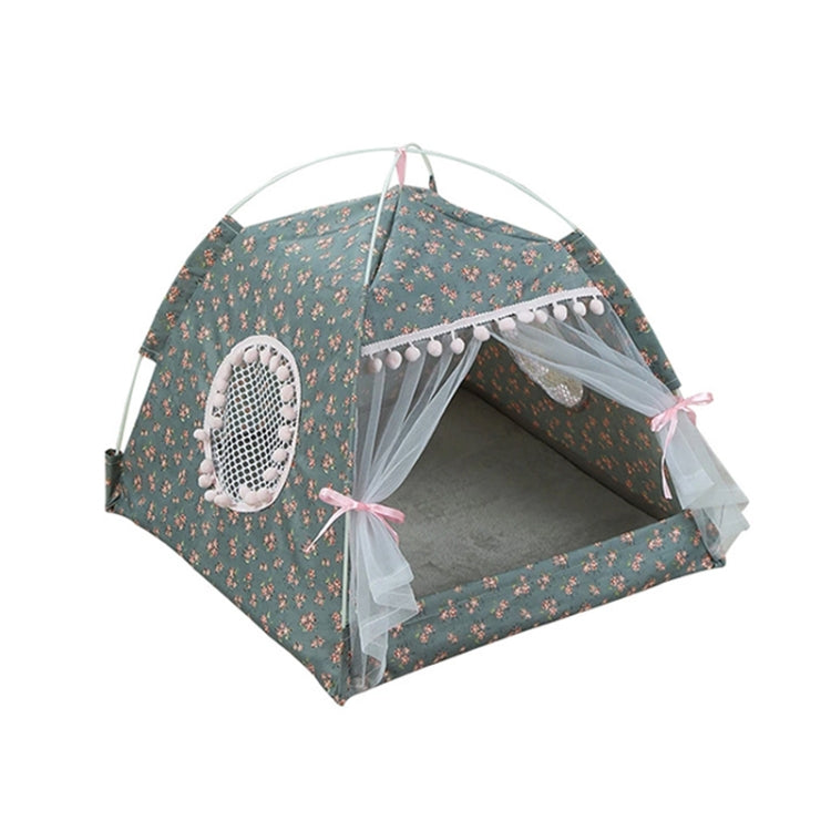 Four Seasons Universal Cat Small Dog Tent Removable and Washable Cat Litter Pet Nest, Size:M