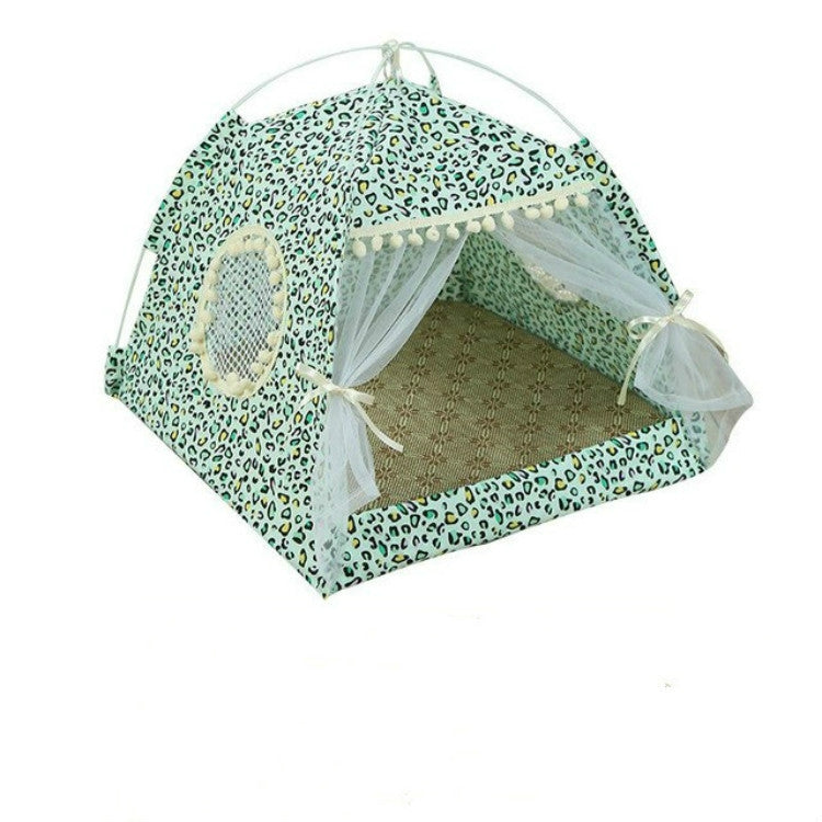 Four Seasons Universal Cat Small Dog Tent Removable and Washable Cat Litter Pet Nest, Size:L